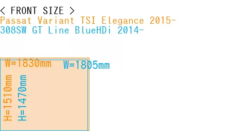 #Passat Variant TSI Elegance 2015- + 308SW GT Line BlueHDi 2014-